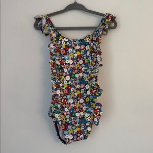 Baby Boden Floral Toddler One Piece Swimsuit - Multicolor